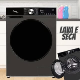 Lava e seca Midea Master Clean Smart 11kg Titanium 127V