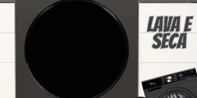 Lava e seca Midea Master Clean Smart 11kg Titanium 127V