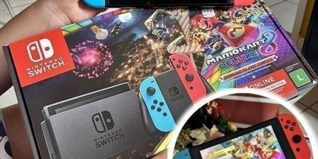 Console Nintendo Switch 32GB Mario Kart 8 Deluxe