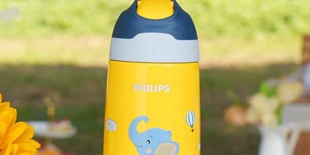 Philips Garrafa de agua Infantil AWP2652BY Amarela