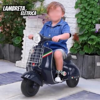 Lambreta Itália Elétrica 6V Bandeirante