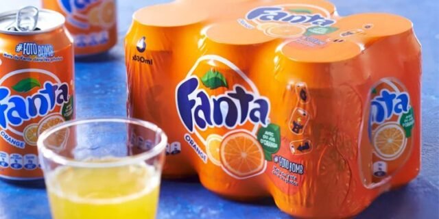 Pack de Fanta Laranja lata 350ml 6 unidades