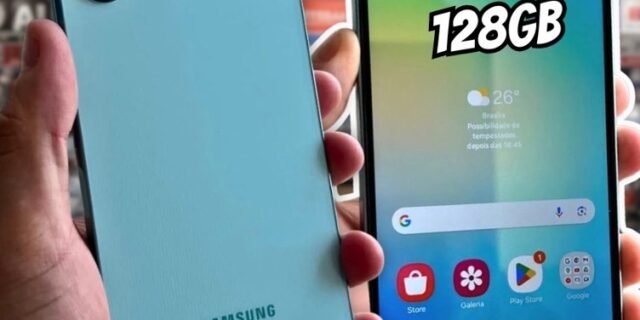 Smartphone Samsung Galaxy A06 128GB, 4GB RAM