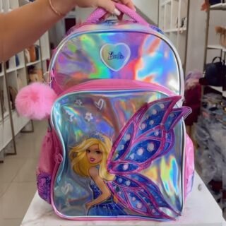 Mochila Barbie Is41421bb Desenho Do Tecido Lisa
