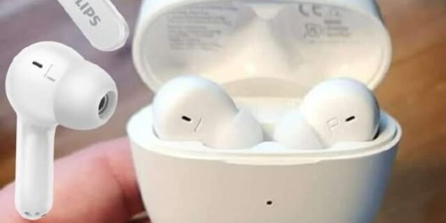 Fone de ouvido sem fio TWS Philips TAT1108WT/00