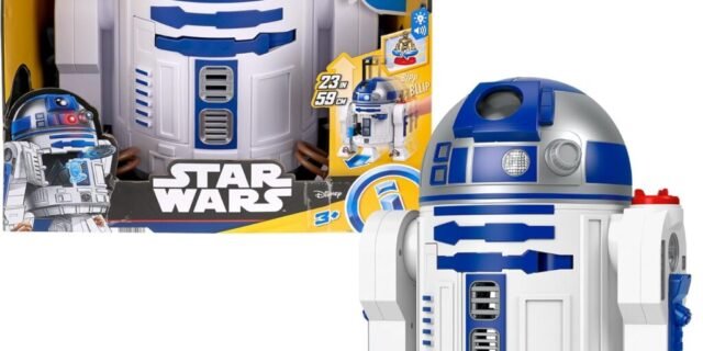 Imaginext, Star Wars, Robô de Brinquedo R2-D2 Interativo com 43 cm de Altura, Emite Luzes e Sons, Para crianças a partir de 3 anos