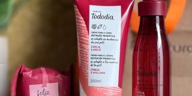 Presente Natura Tododia Cereja e Avelã