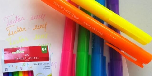 Faber-Castell FINE PEN COLORS – 6 CORES NEON