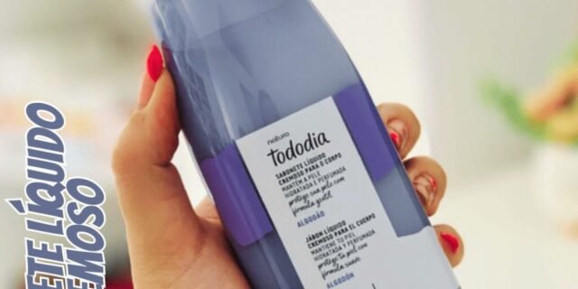 Sabonete Líquido Cremoso para o Corpo Tododia Algodão 300ml