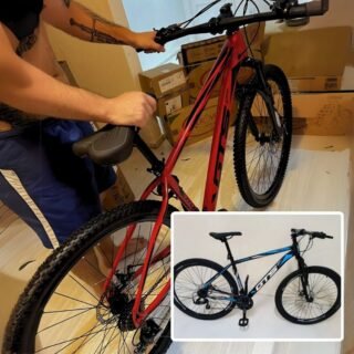 Mountain Bike Gts Feel Feel Rdx Aro 29 19″ 21v Freios De Disco Mecânico Câmbios Shimano