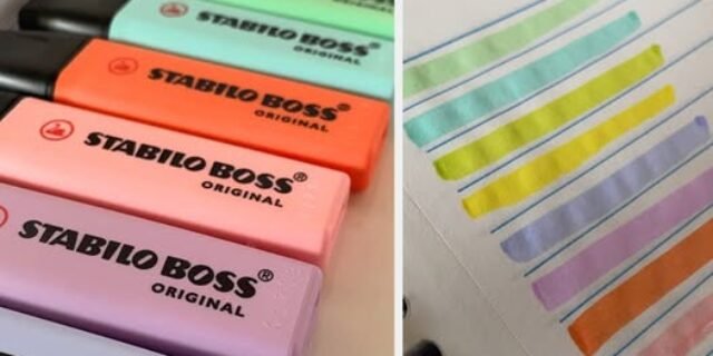 Marcador de Texto, Stabilo Boss Pastel Estojo com 8 Unidades