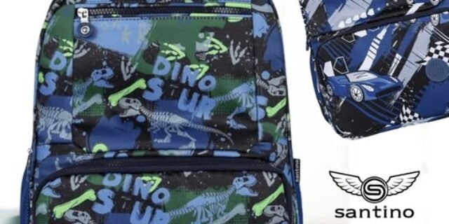 Mochila Juvenil Casual, Escolar, Passeio, Viagem Fresno Poliéster Santino