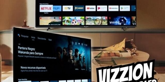 Smart TV 50” 4K DLED Rig Vizzion BR50GUA