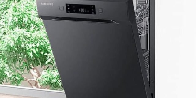 Lava-Louças Samsung Inox Preta 10 Serviços 110V