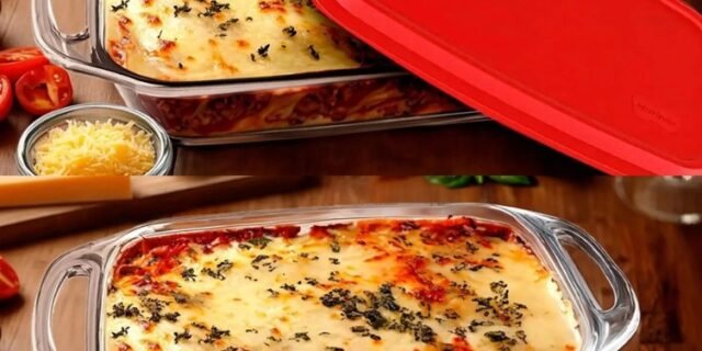 Assadeira de Vidro Retangular com Alças Marinex Seletta