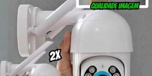 Kit 2 Câmera Ip Inteligente Wifi Rotativa A8 App Yoosee 360º