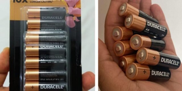 Duracell Pilha Aa 16 Un + Aaa Palito 8 Un ou o Contrário