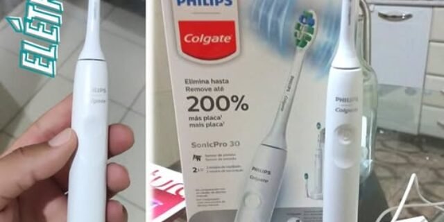 Colgate Escova De Dente Elétrica Philips Sonicpro 30 Recarregável Bivolt