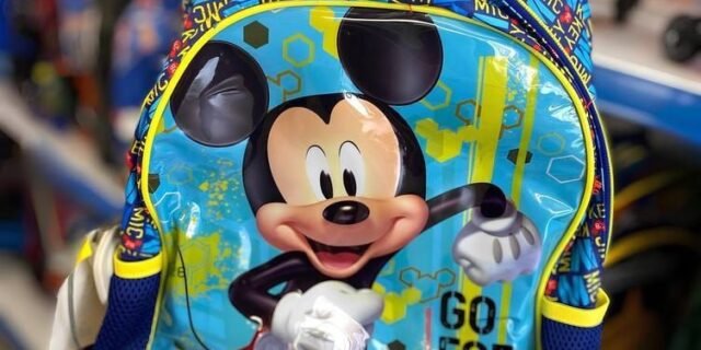 Mochila Rodinha G Escolar Infantil Mickey Mouse Disney