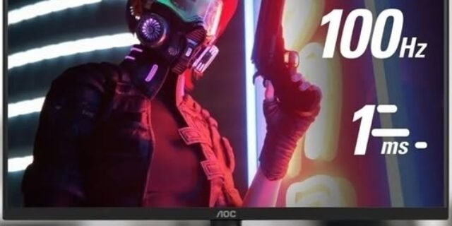 Monitor 100Hz Full HD Widescreen 1ms AOC