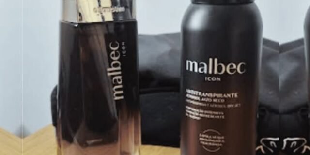 Presente Dia Dos Pais Malbec Icon: Colônia 100ml + 75g/125ml + Caixa De Presente