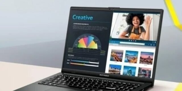 Notebook ASUS Vivobook Go 15 E1504FA AMD Ryzen 3 7320U 4GB Ram 128GB SSD Linux KeepOS Tela 15,6″ FHD Black – NJ1291