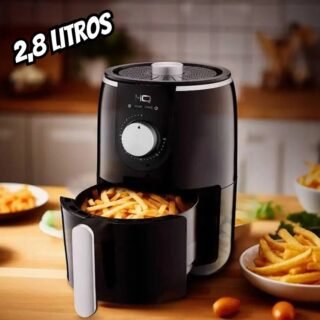 Fritadeira Elétrica AirFryer HQ 2,8 Litros Preto HF 2055 – 127V