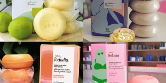 Sabonete em Barra Puro Vegetal Tododia 5 un de 90 g