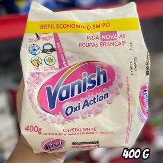 Vanish Tira Manchas Em Pó Crystal White Oxi Action 400g