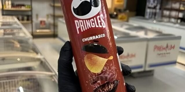 Salgadinho Batata Frita Pringles® Churrasco 109g