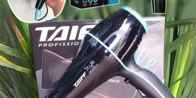 Secador Taiff Style 2000w Motor Ac Preto