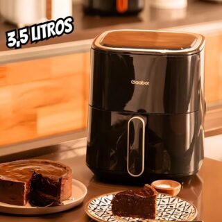 Fritadeira Elétrica Air Fryer Gaabor Pares Touch sem Óleo 3.5L 127V 1400W