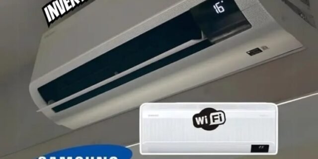 Ar-condicionado Split Samsung Inverter Windfree Connect Ai 12.000 Btus Quente E Frio Sem Vento