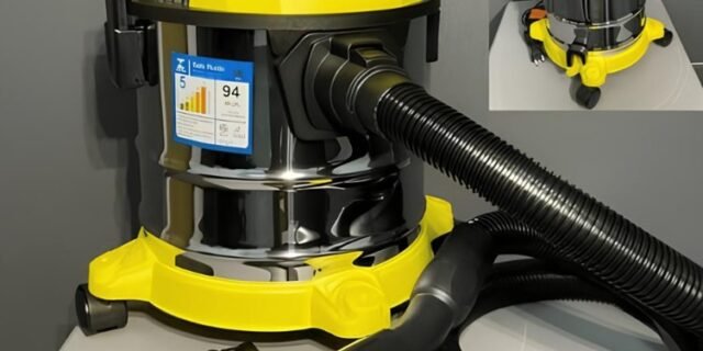 Aspirador de Pó e Água 3 em 1 Kärcher com Filtro HEPA 1700W