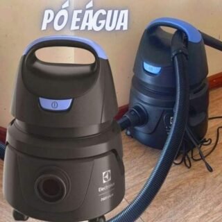 Aspirador água pó Electrolux compacto potente função sopro 1400W