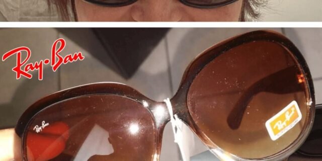 Ray-Ban Óculos de sol femininos Rb4101 Jackie Ohh Butterfly