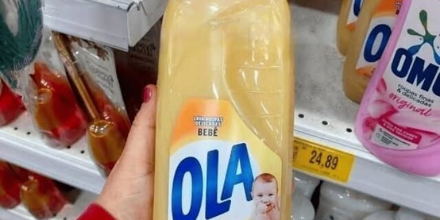 Sabão Líquido Ola Bebê para Roupas Finas e Delicadas 1l