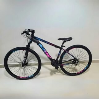 Bicicleta aro 29 KRW S60 Mountain Bike 24 velocidads câmbios Shimano Freio a Disco Suspensão dianteira