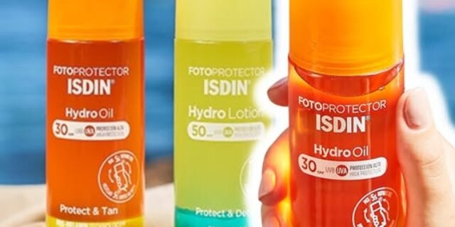 ISDIN Protetor Solar Corporal Bifásico Hydrolotion ou ISDIN HydroOil FPS 30 – Protetor Solar e Bronzeador Corporal Bifásico, 200ml