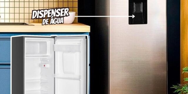 Geladeira Eos 190 Litros com Dispenser de Água na Porta Inox Erv200s 220v