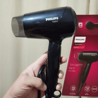 Philips Secador de Cabelo Compacto Essential, Tecnologia ThermoProtect 110V