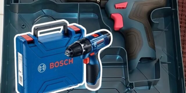 Bosch Parafusadeira Furadeira GSB 120-LI 12V com 2 baterias, 1 carregador e maleta