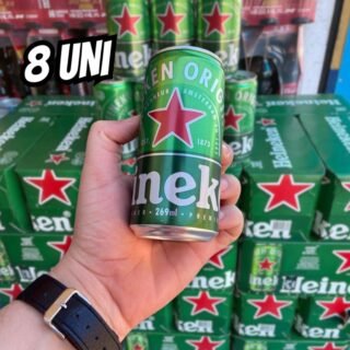 Pack Heineken Cerveja Pilsen – 8 Latas De 269ml