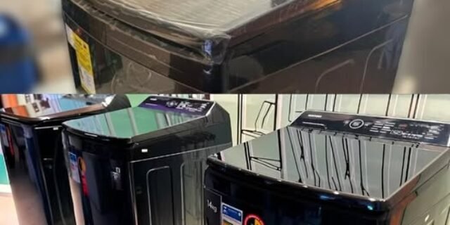 Lavadora Smart Samsung Digital Inverter WA17CG Black 17kg