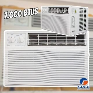 Ar Condicionado Janela Mecânico Gree S- Controle 7000 Btus Frio 127v