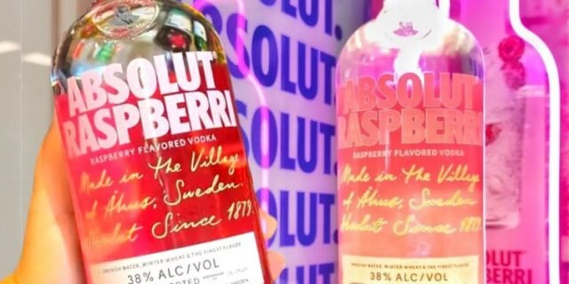 Vodka Absolut Raspberri – 750 ml