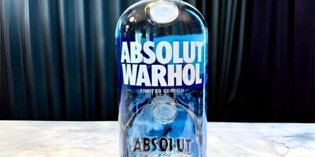Vodka Absolut Warhol Edição Limitada – 1 Litro