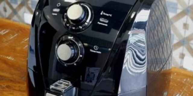 Fritadeira Elétrica sem Óleo/Air Fryer Mondial – AFN-40-BF Preta com Timer