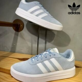 Tênis Casual Feminino Court Silk Com Forro Têxtil adidas