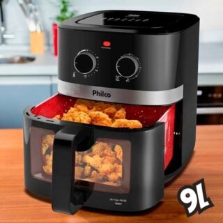 Fritadeira Elétrica Air Fryer Philco 9L PAF90 1800W